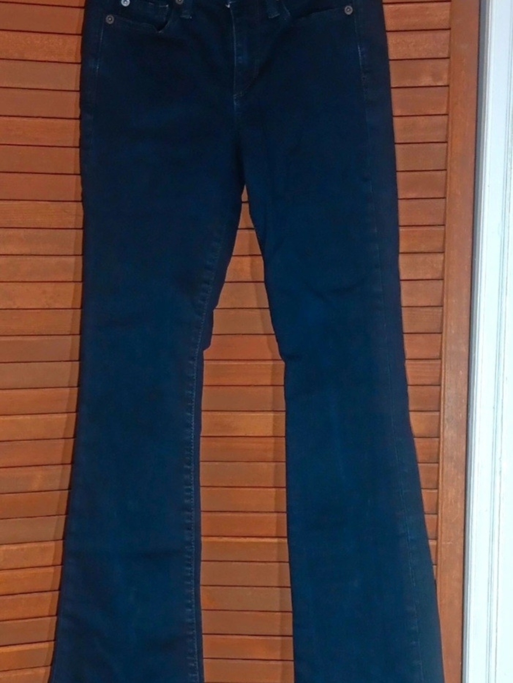 GAP Women's Dark Blue Flared Jeans